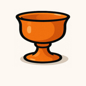 ظروف پایه دار